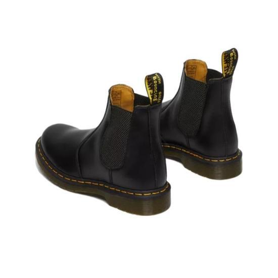 Dr.Martens Yellow Stitch Smooth Leather Chelsea Boots