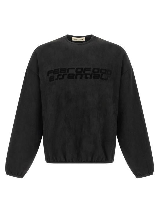 Fear of God Vintage Black Long Sleeve Sweatshirt 192 HO 256731
