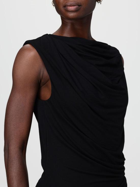 Entire Studios Black Sleeveless T-Shirt ESSS26 TO01243