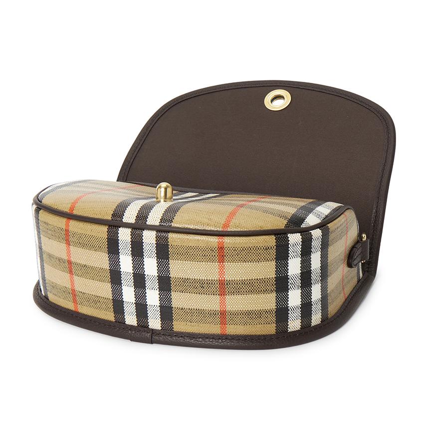 BURBERRY Highland Leather Crossbody Bag for Women