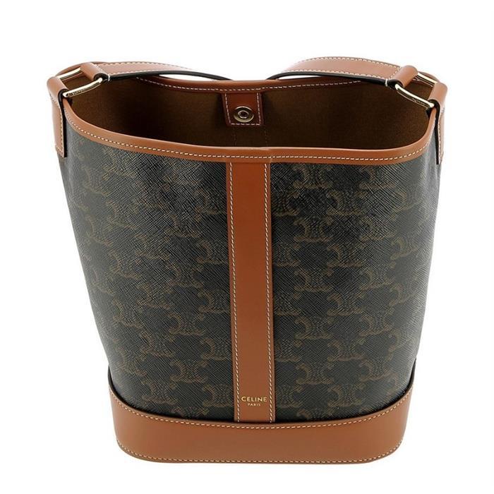 CELINE Small Bucket Shoulder Tote Crossbody Bag 191442CAS 04LU