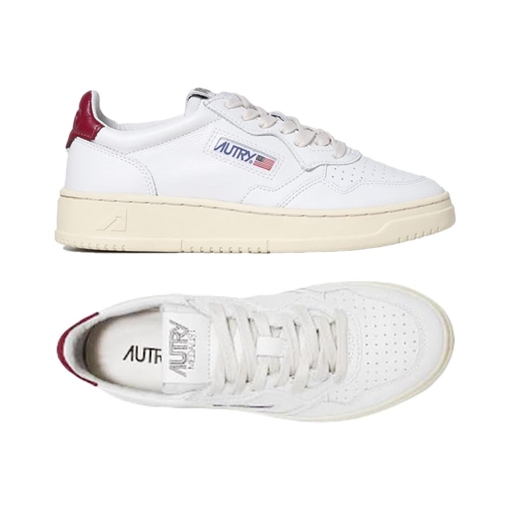 AUTRY Medalist Low-Top Sneakers White Magenta Tab Women’s
