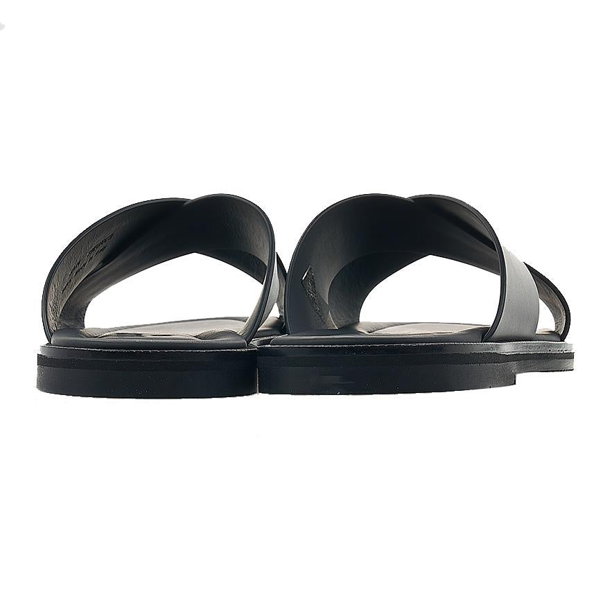 BALLY Men’s Leather Sandals Black JAIR Low Top Sneakers