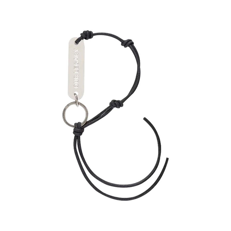 OUR LEGACY Radon Leather Unisex Keyring A2248LKB
