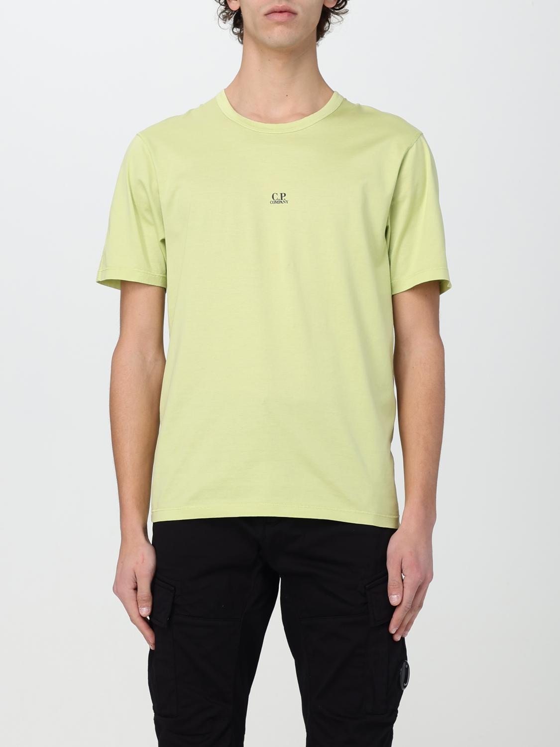 CP Company Cotton Short Sleeve T-Shirt Green Men’s Top