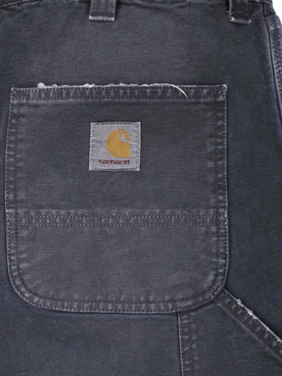 CARHARTT WIP Black Destroy Wash Denim Jeans