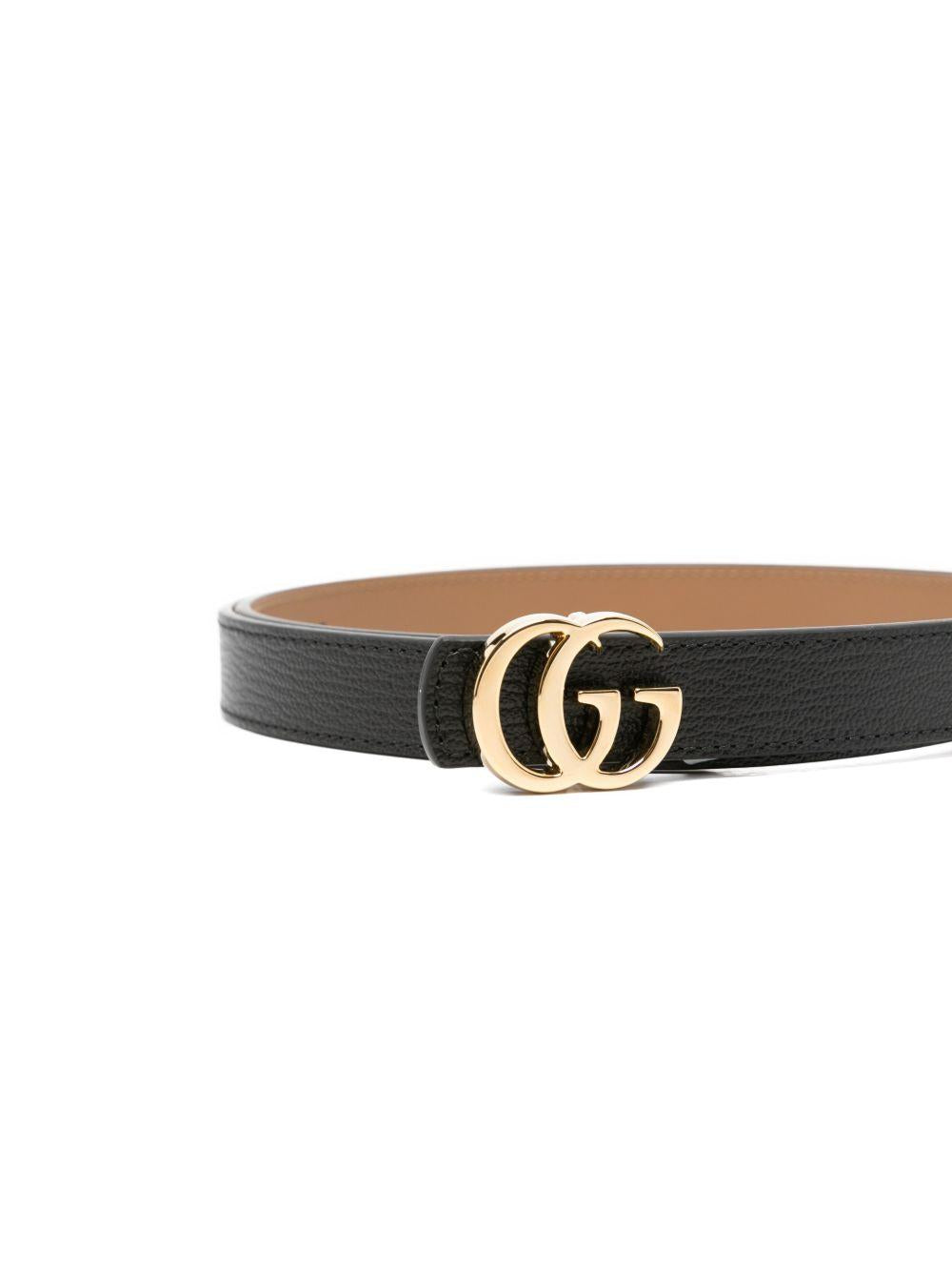 GUCCI Black Leather Belt