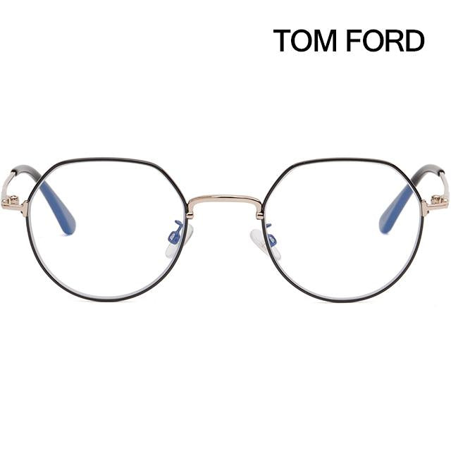 TOM FORD Blue Light Blocking Asian Fit Eyeglass Frames Unisex TF5789KB 001
