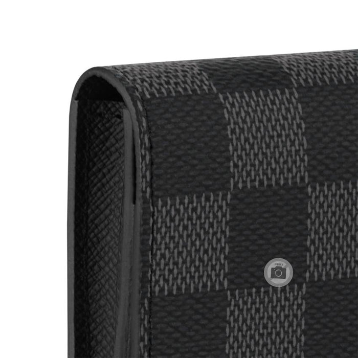 Louis Vuitton Monogram Eclipse Envelope Card Holder Wallet Unisex M12874