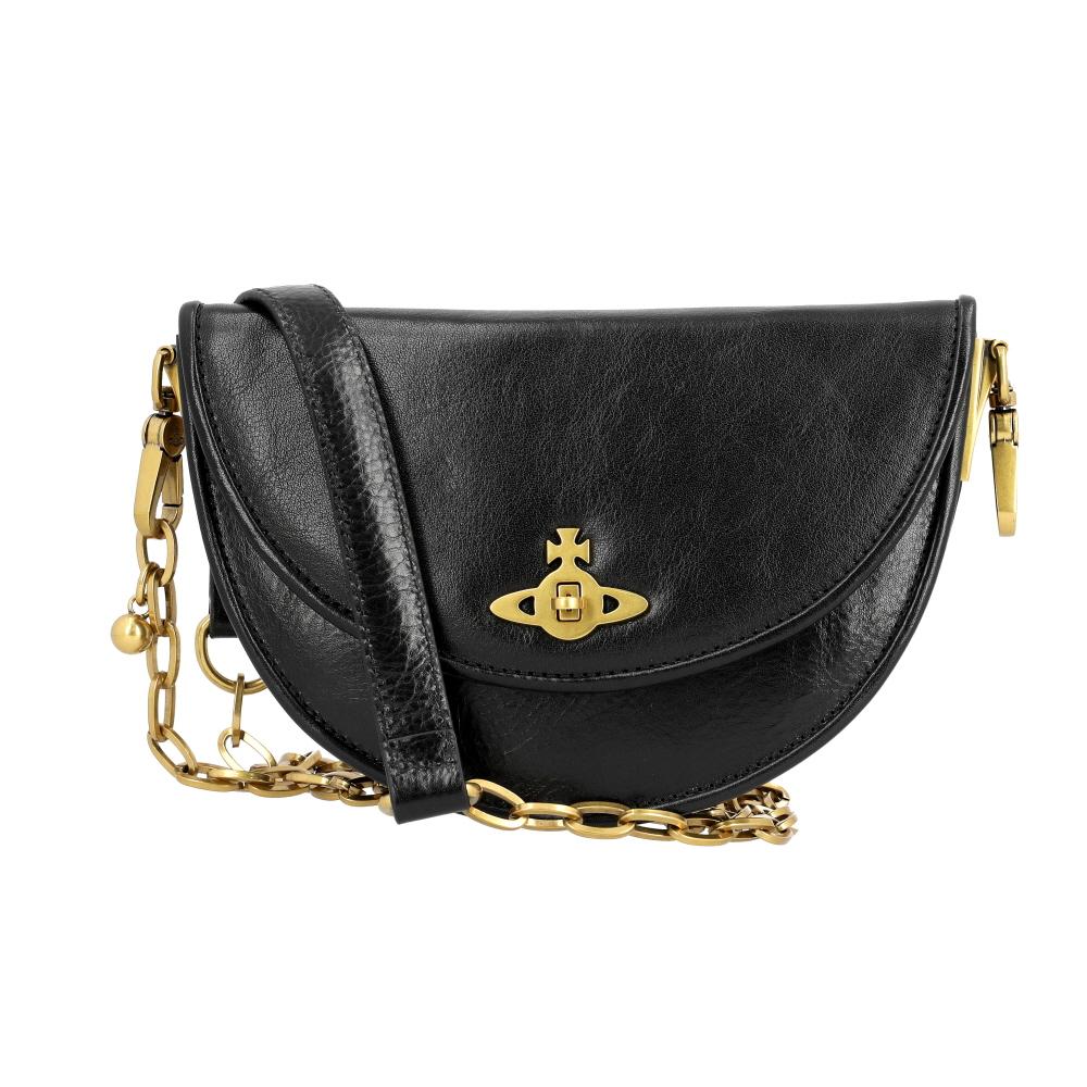 Vivienne Westwood Polished Chain Bonnie Shoulder Bag for Wo 48030004U L0067 N401