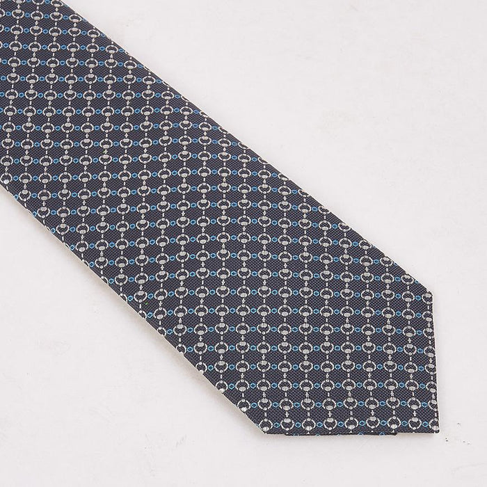 GUCCI Men’s Horsebit Jacquard Tie 836126 4E009 1263