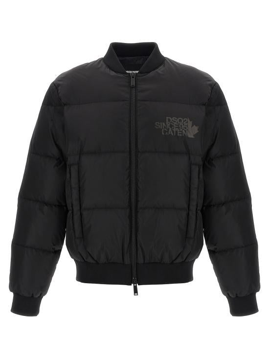 Dsquared2 Black Short Puffer Down Jacket S74AM1612 S53817900