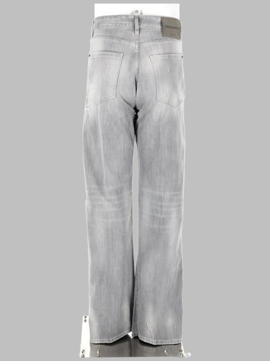 Dsquared2 Straight Classic Pants for Men S74LB1989 S30260 852 GREY DOM