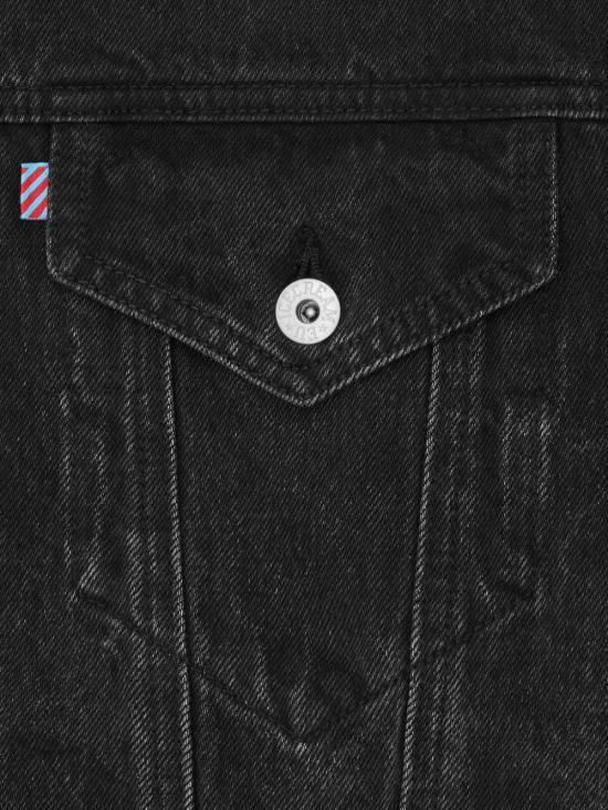 ICECREAM Denim Jacket Men’s Blue Trucker Jacket IC25484BLACK DOM