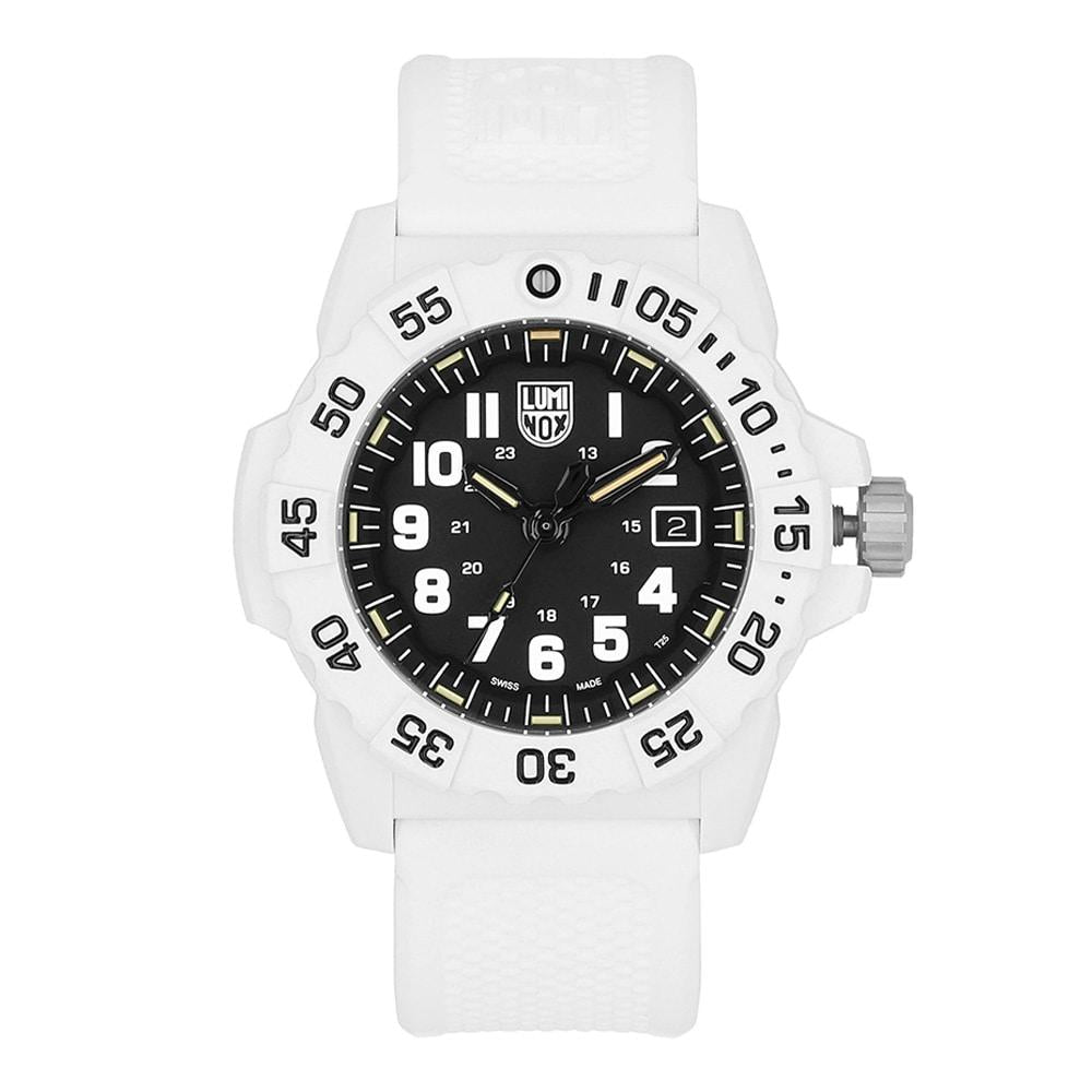 Luminox White Blue Fabric Strap Men’s Watch XS 3507 WB