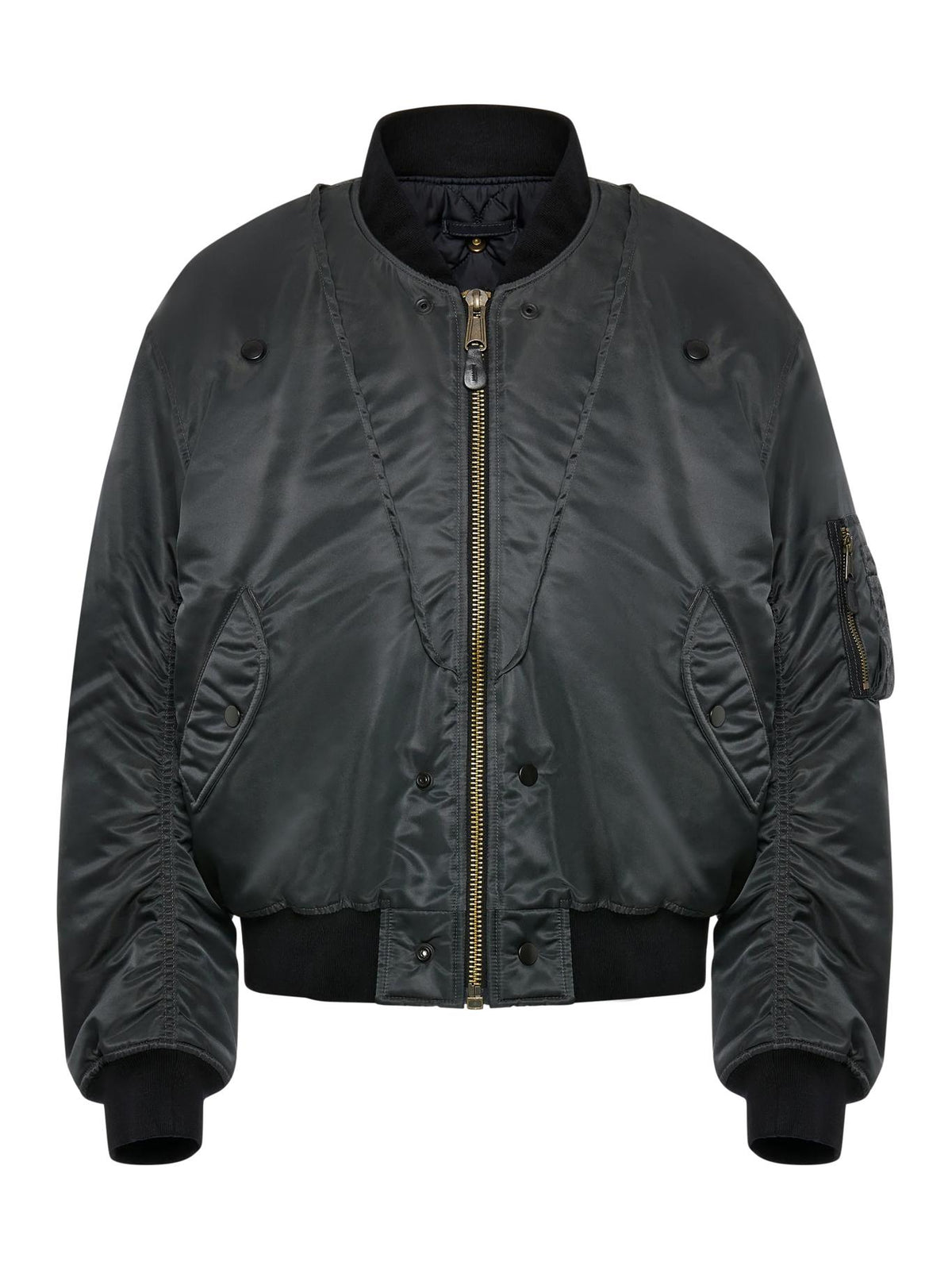 Maison Margiela Dark Grey Bomber Jacket for Men