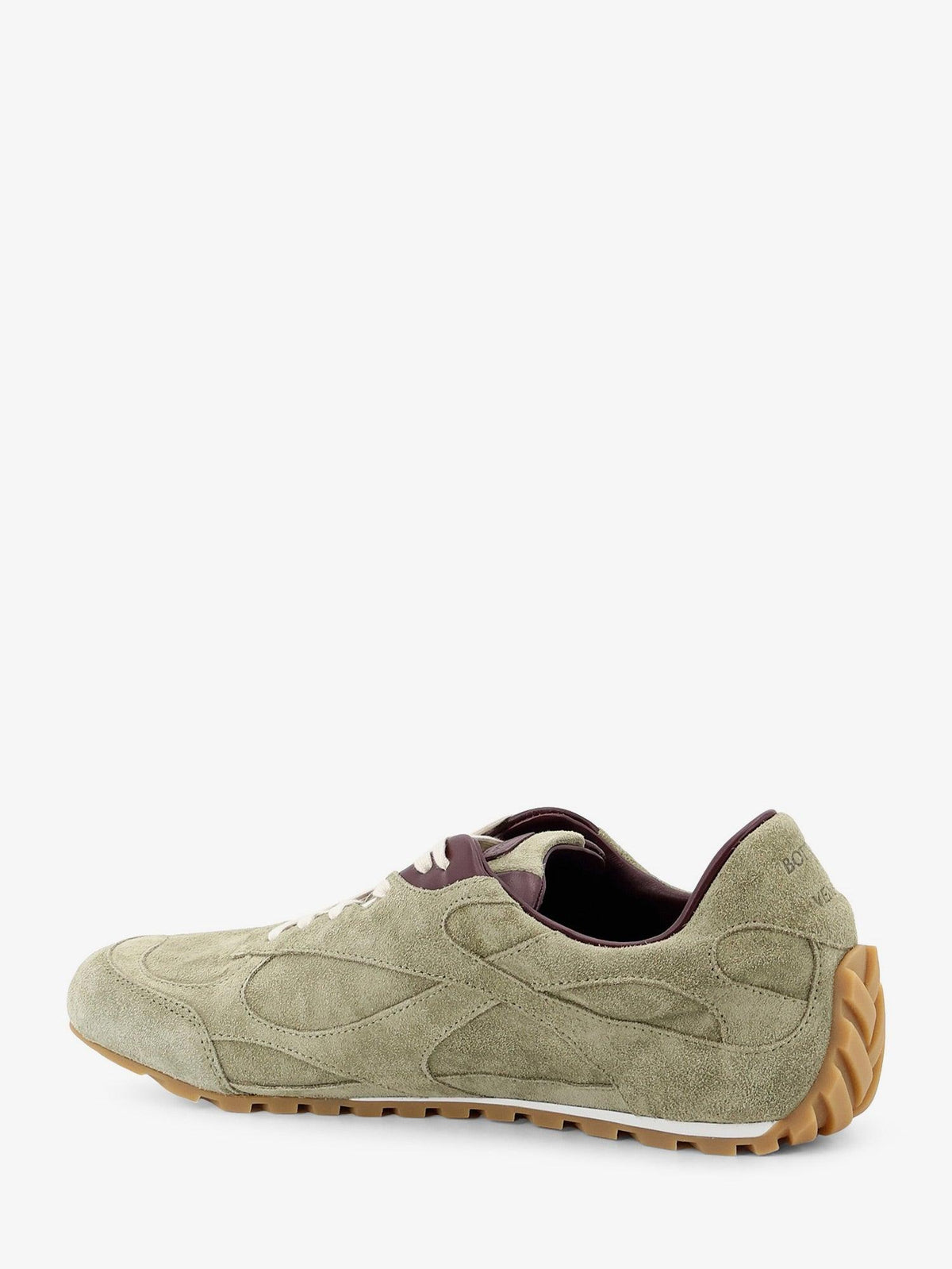 Bottega Veneta White Leather Low-Top Sneakers