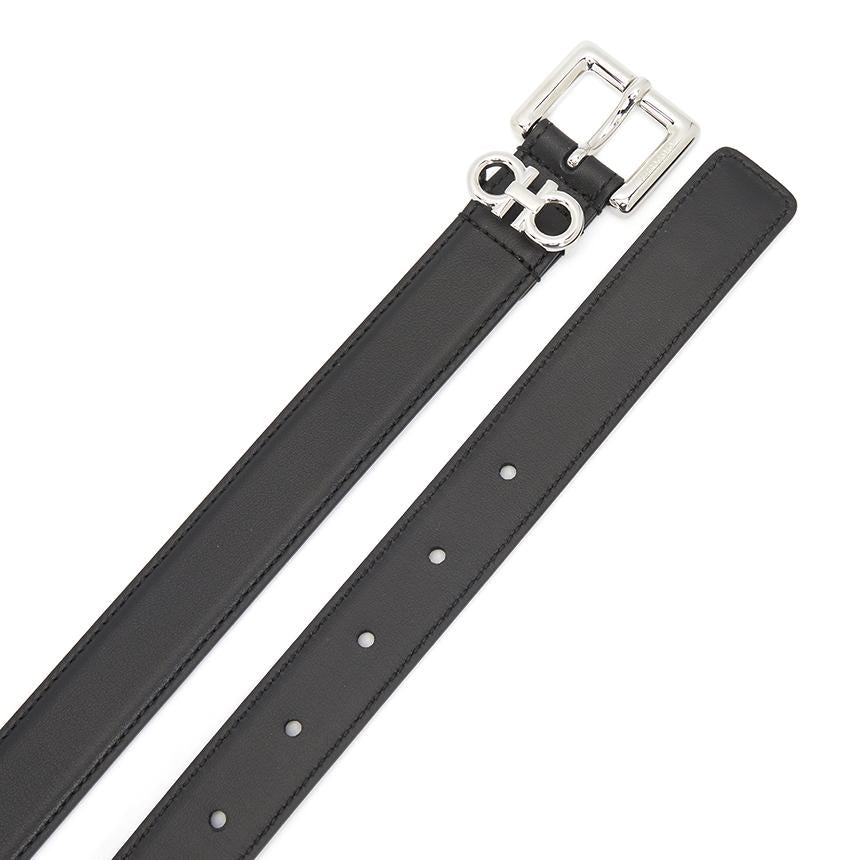 Ferragamo Gancini Leather Women’s Belt 230346 0791904