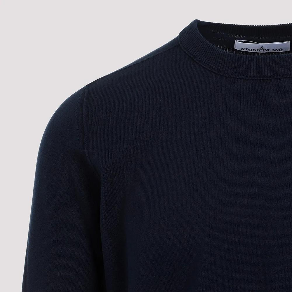 STONE ISLAND Men’s Cotton Crewneck Sweater Regular Fit