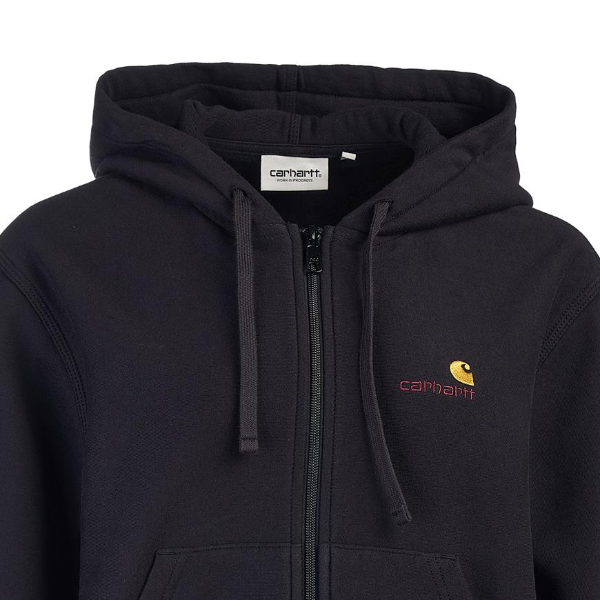 CARHARTT WIP Women’s American Script Zip-Up Hoodie I033057 89XX