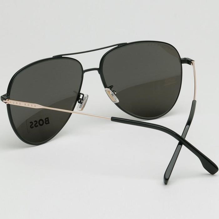 HUGO BOSS Oversized Aviator Sunglasses BOSS1219FSK I46IR
