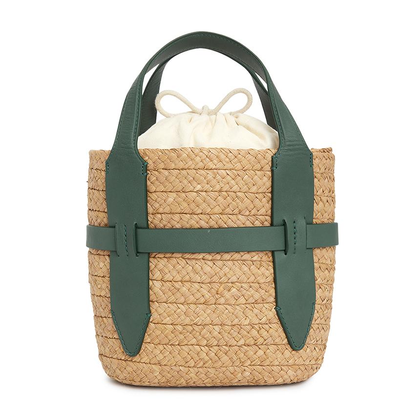 HELEN KAMINSKI Ripari S Women’s Tote Bag BAG52276 NOUGAT EMERALD