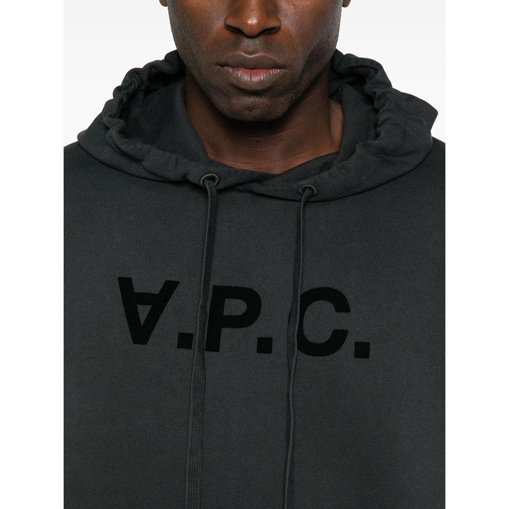A.P.C. VPC Logo Black Men’s Hoodie COHMC M27908 TZE
