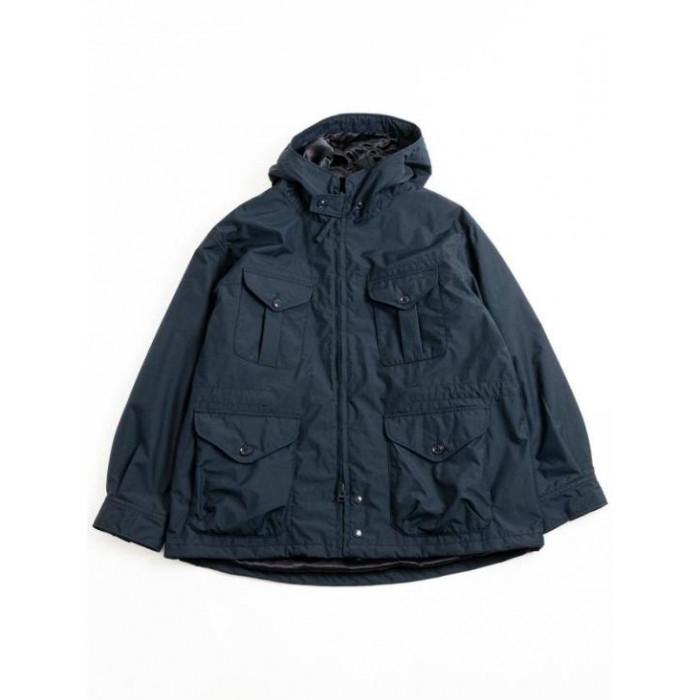 Engineered Garments Dark Navy Nylon Field Parka Jacket for 24F1D032 PS206 ZT199