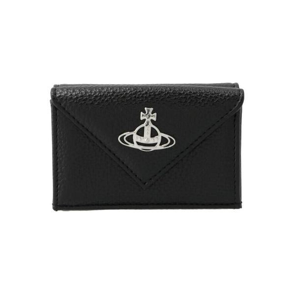 Vivienne Westwood Vegan Grain Envelope Pocket Bifold Wallet 51150009 S000D N403