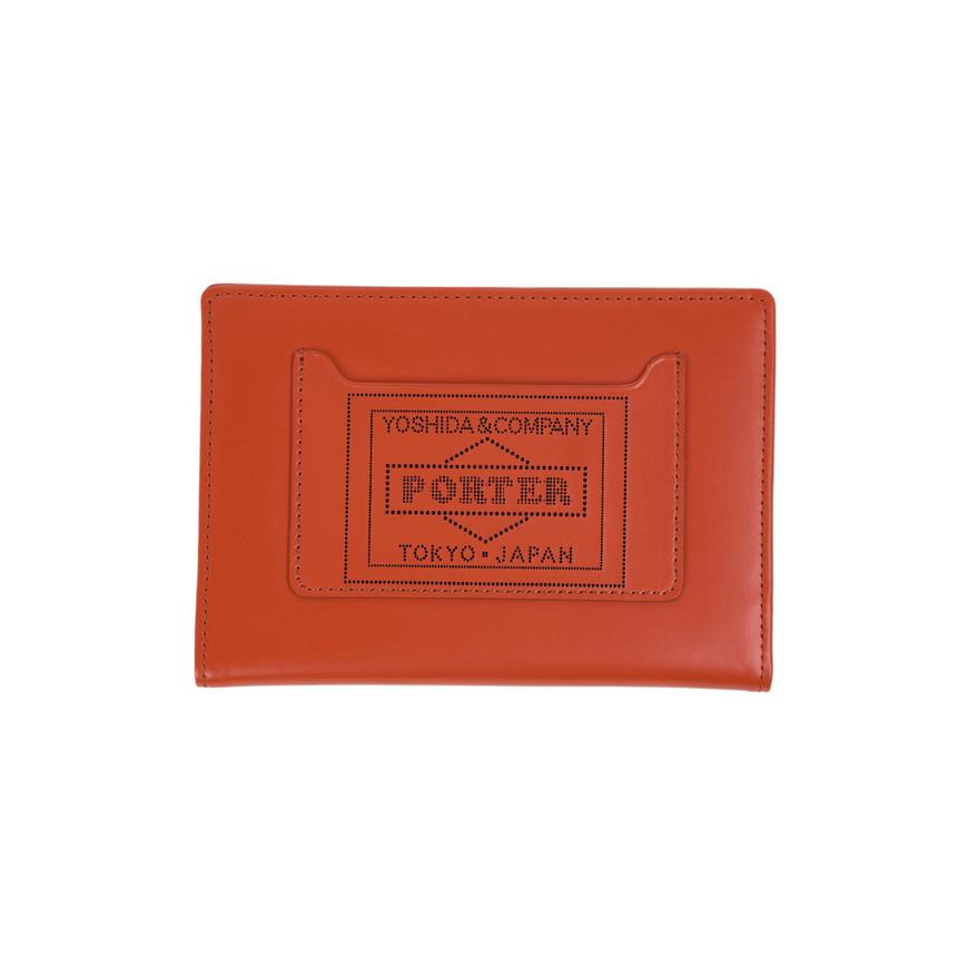PORTER Unisex Leather Passport Wallet Case 384 02997 23