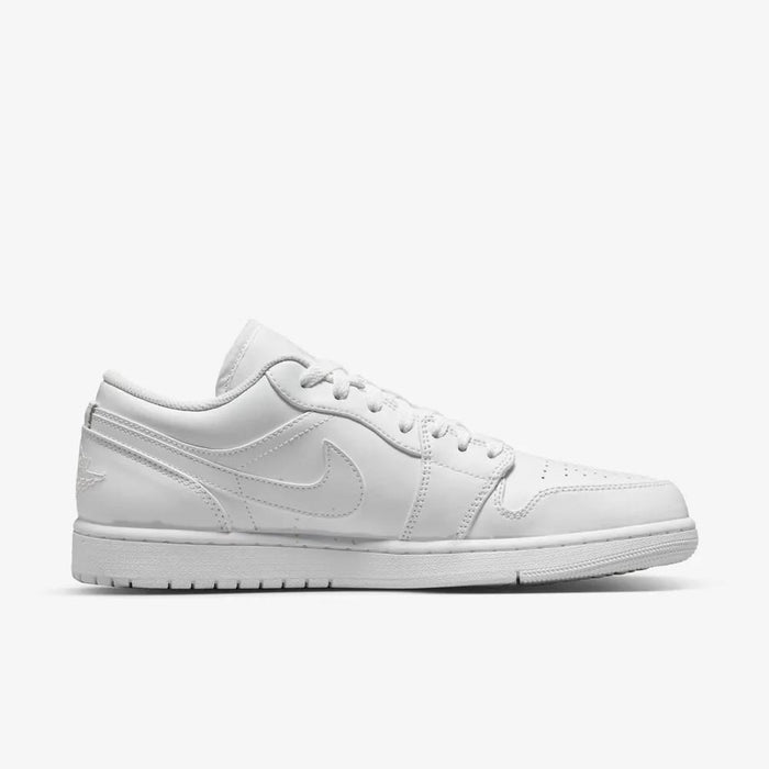 Air Jordan 1 Low Triple White Sneakers 553558 136