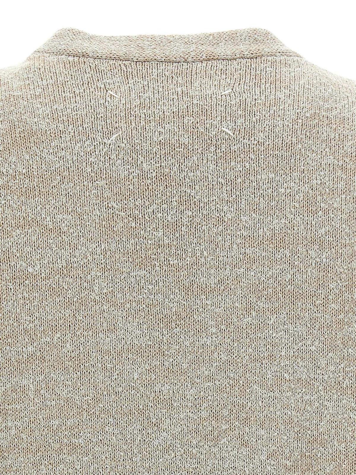 Maison Margiela Black Wool Knit Vest