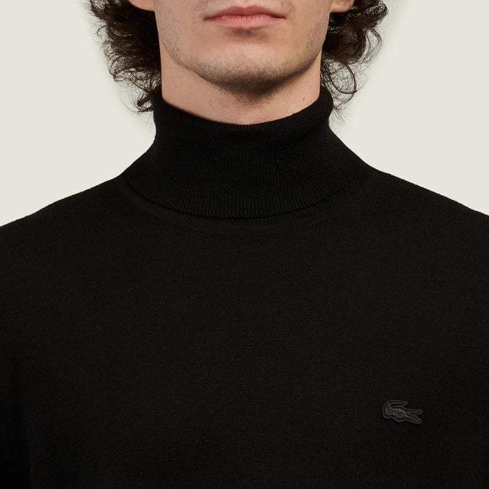 Lacoste Merino Wool Men’s Turtleneck Sweater