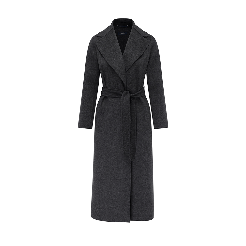 Max Mara Poldo Wool Coat Gray 29016043600 023