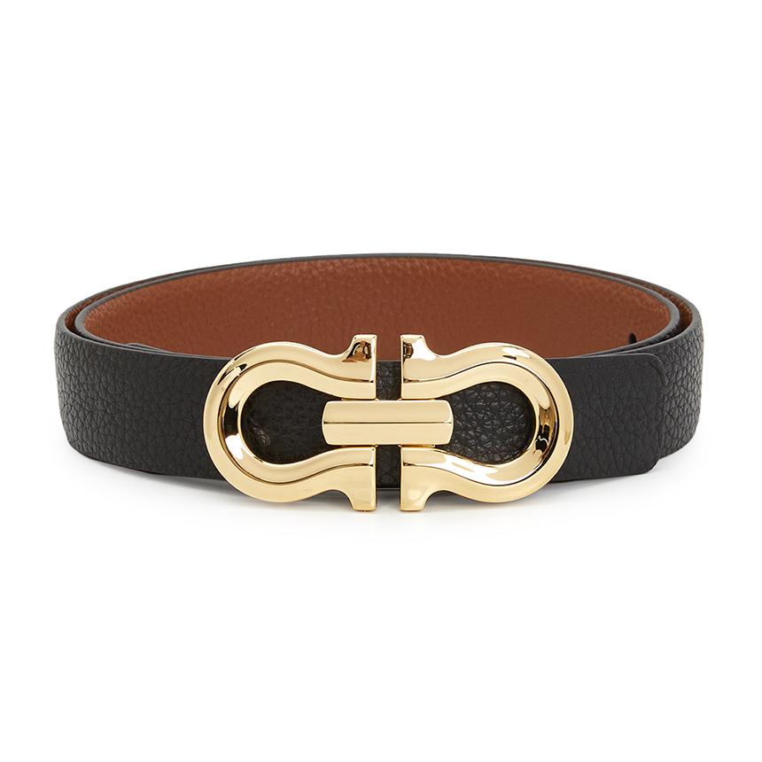 Ferragamo Gancini Reversible Women’s Leather Belt 23 0329 0775597