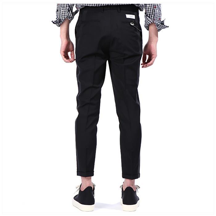 The Editor Taped Slim Dress Pants Black