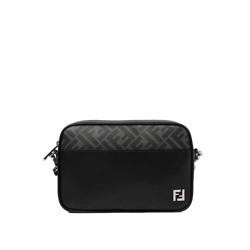 FENDI FF Monogram Camera Bag Crossbody for Men