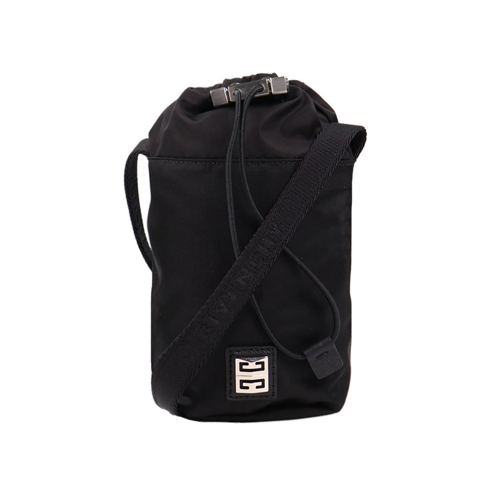 GIVENCHY 4G Nylon Crossbody Bag Black