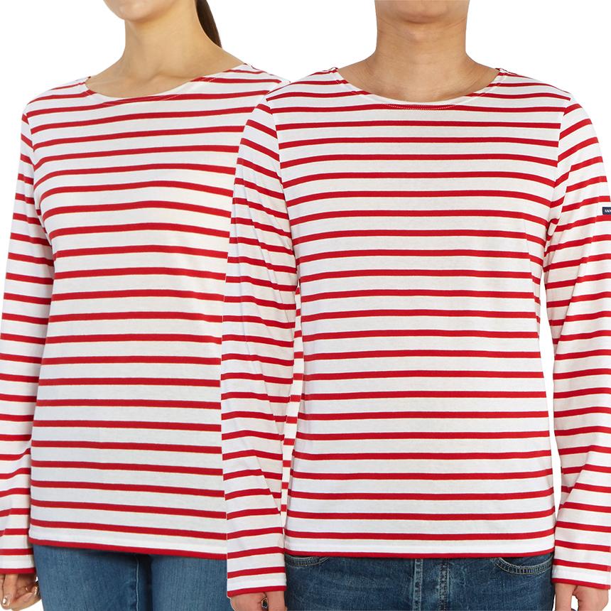 Saint James Minquiers Unisex Long Sleeve T-Shirt 9858 KD