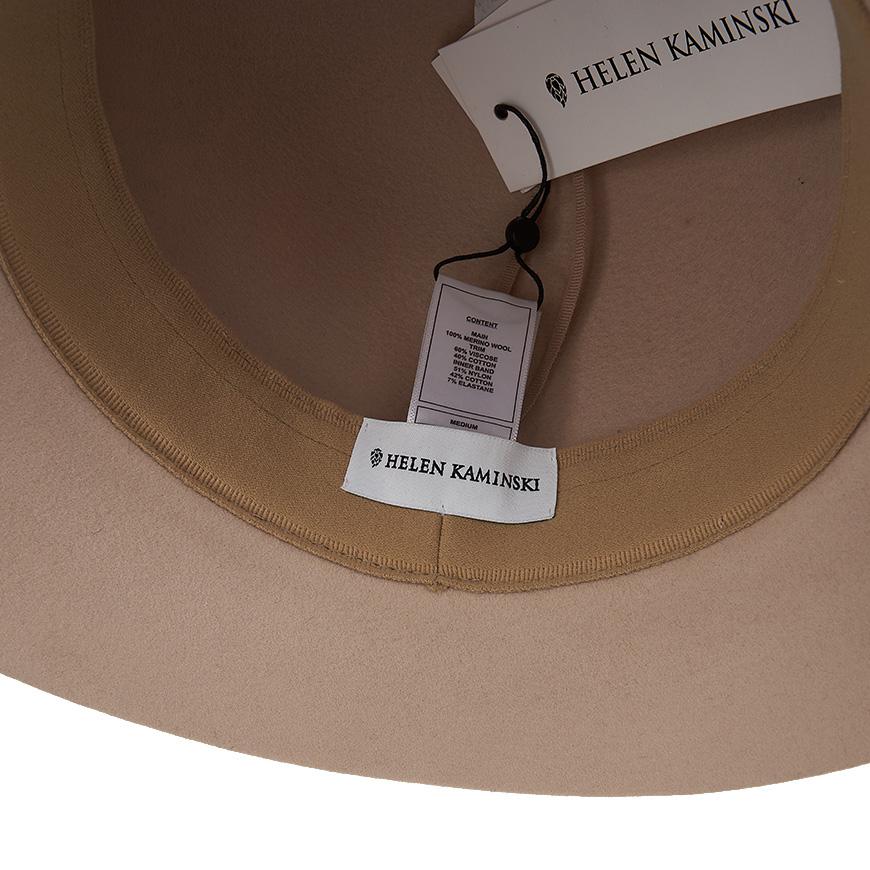 HELEN KAMINSKI Women Valerie Cloche Hat HAT51843 ECRU SAND