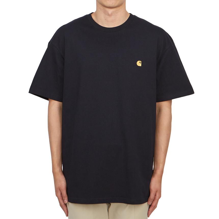 Carhartt Chase Men’s Short Sleeve T-Shirt Black Cotton