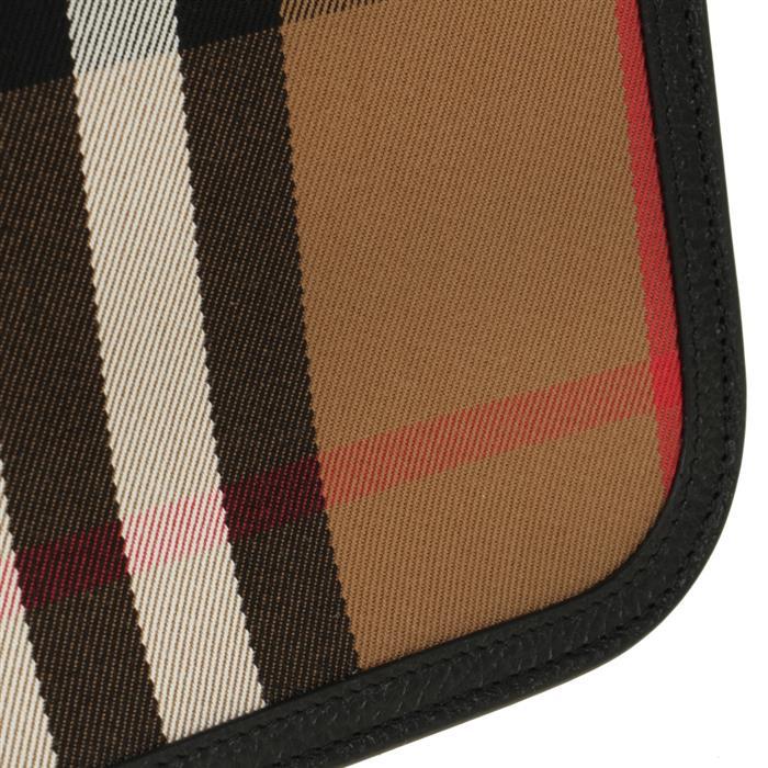 BURBERRY Worsley Check Medium Crossbody Shoulder Bag