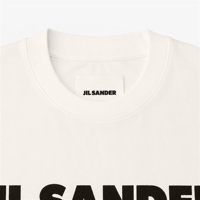 JIL SANDER Logo Short Sleeve T-Shirt White Women’s Cotton