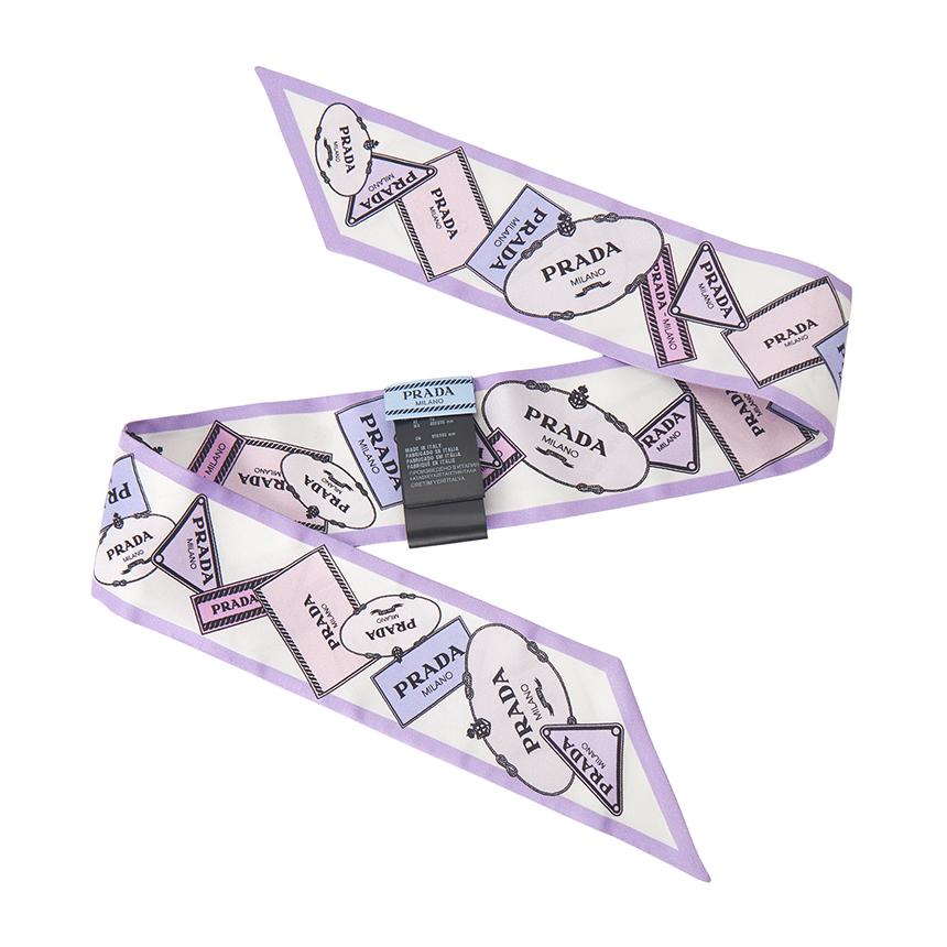 PRADA Women’s Silk Skinny Scarf