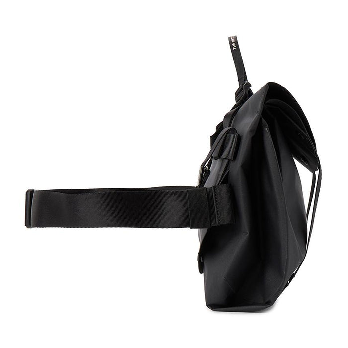 CP Company Black Nylon Waist Bag for Men