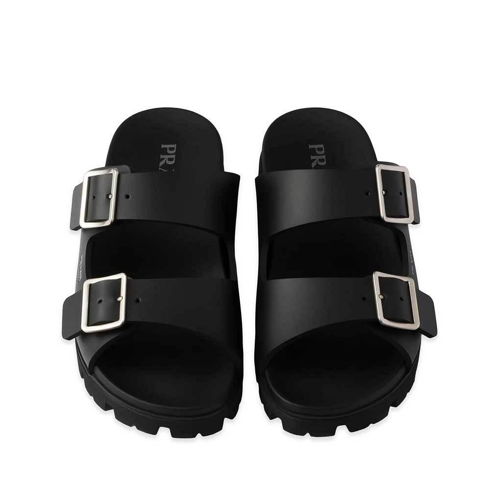 PRADA Women’s Strap Slide Slippers 1XX792 3LKK F0002