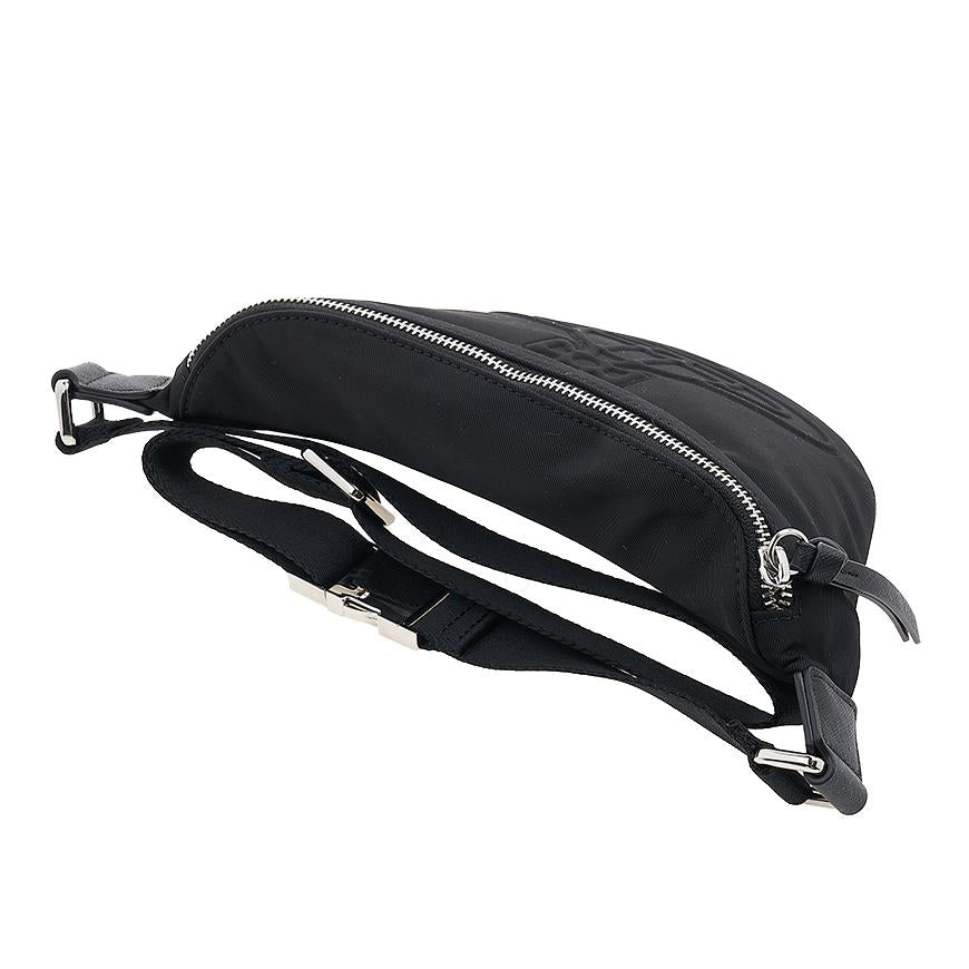 Vivienne Westwood Hilda Small Belt Bag Black Leather Crossbody