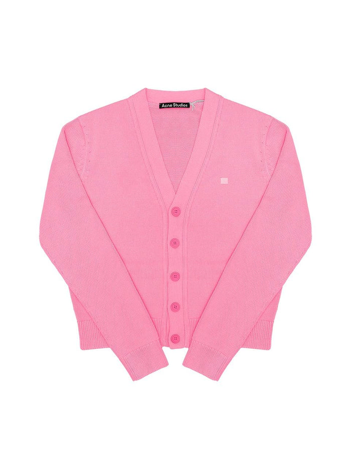 Acne Studios Unisex Knit Cardigan C60104 CAMEO PINK