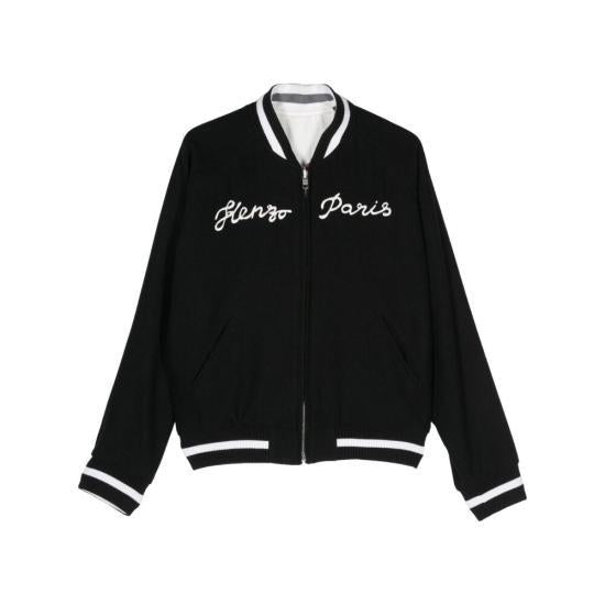 KENZO Black Bomber Jacket FE58BL1359 DM
