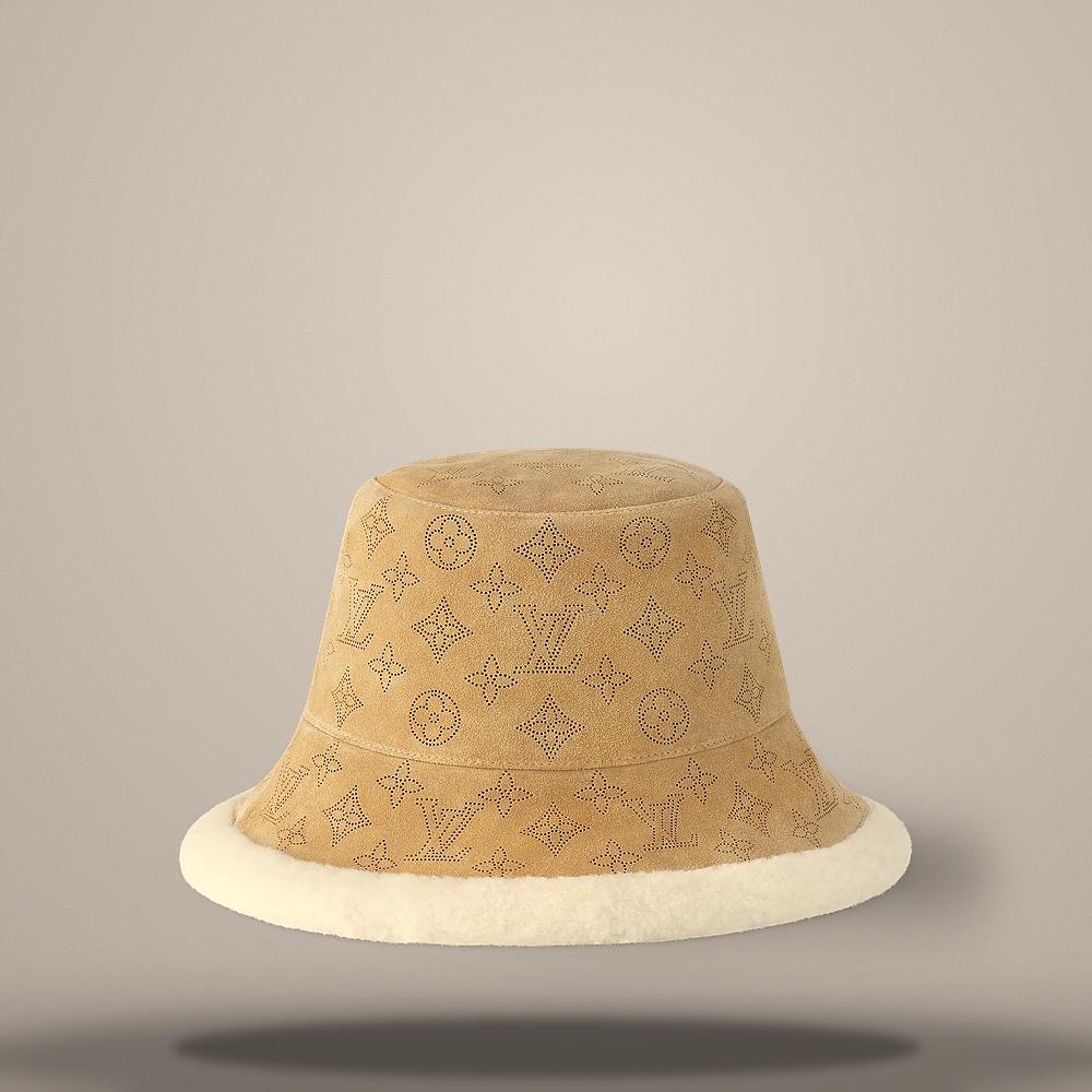 Louis Vuitton Cozygram Bucket Hat Beige M7805